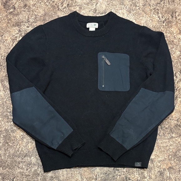 L.L. Bean Maine Guide Marino Wool Sweater M-Reg